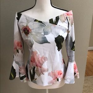 Beautiful floral Ted Baker tip